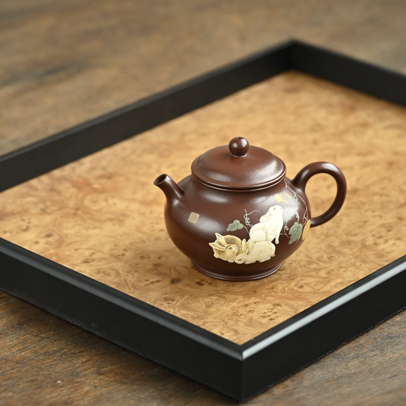 Yu Pan 230cc - Yixing Handmade Teapot 江苏宜兴