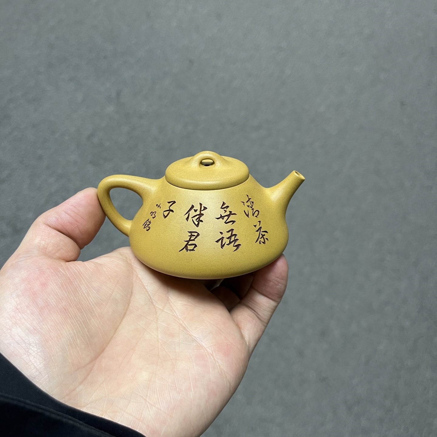 Zi Ye Shi Piao 120cc - Yixing Handmade Teapot 江苏宜兴