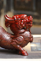 Zhao Cai Qi Lin - Wood Sculpture zycschina