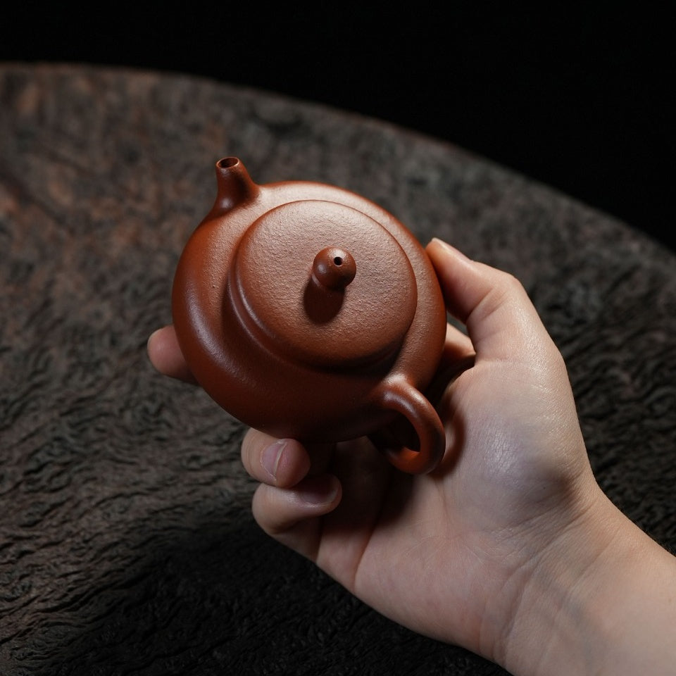 Ping Gai Yuan Hu 110cc - Yixing Handmade Teapot 江苏宜兴