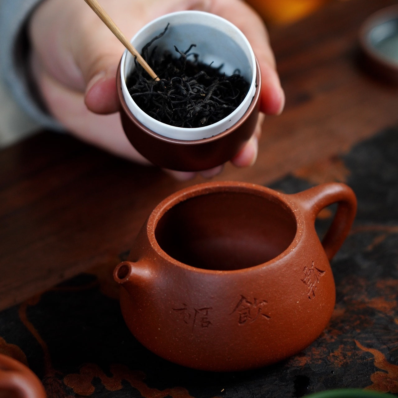 Piao Yin 130cc - Yixing Handmade Teapot 江苏宜兴