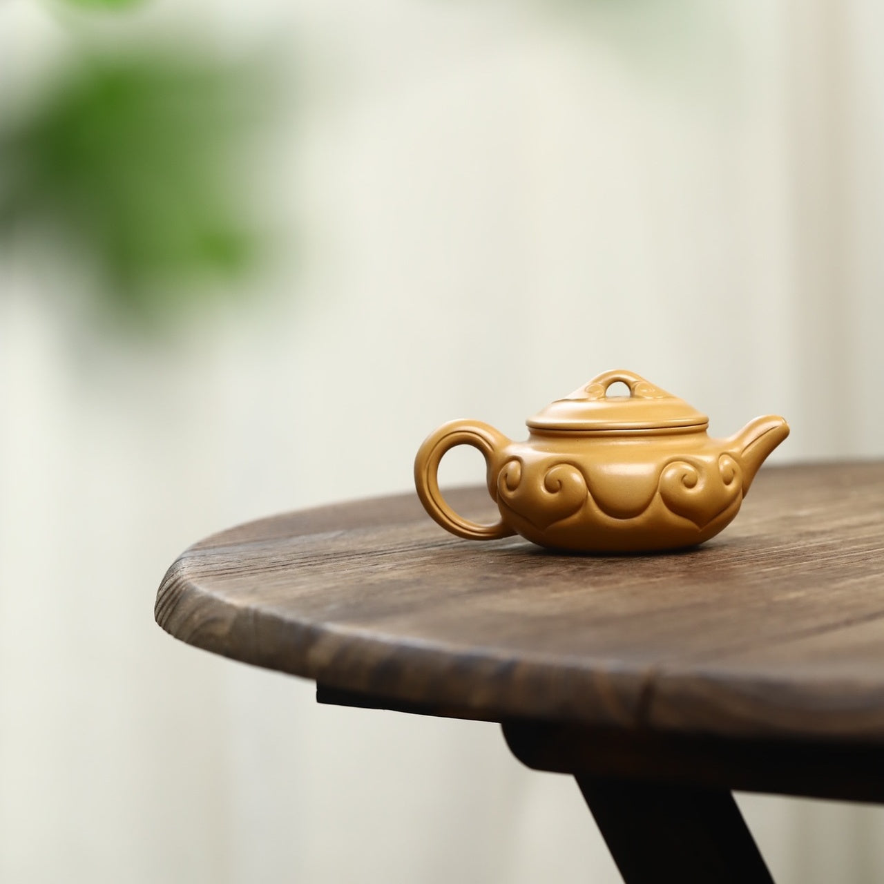 Fang Gu Ru Yi 140cc - Yixing Handmade Teapot.