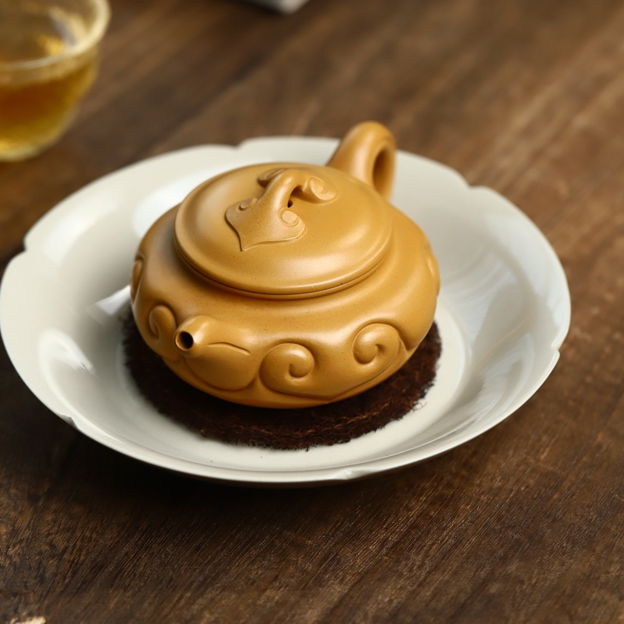 Fang Gu Ru Yi 140cc - Yixing Handmade Teapot.
