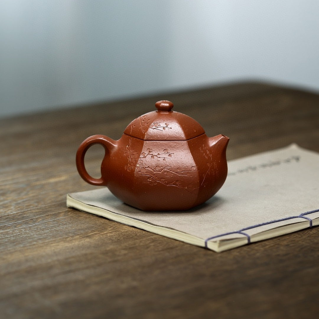 Liu Fang Wen Dan 200cc - Yixing Handmade Teapot.