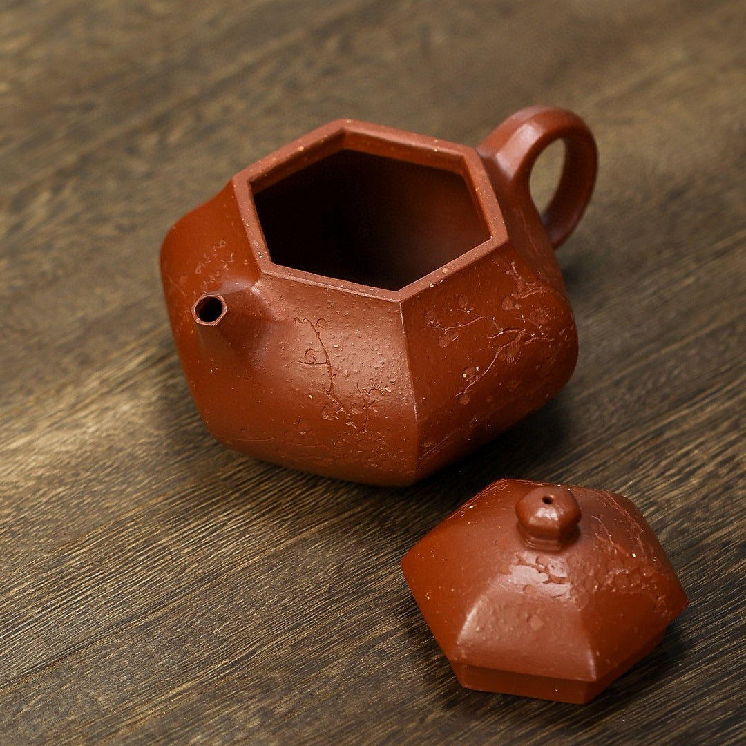 Liu Fang Wen Dan 200cc - Yixing Handmade Teapot.