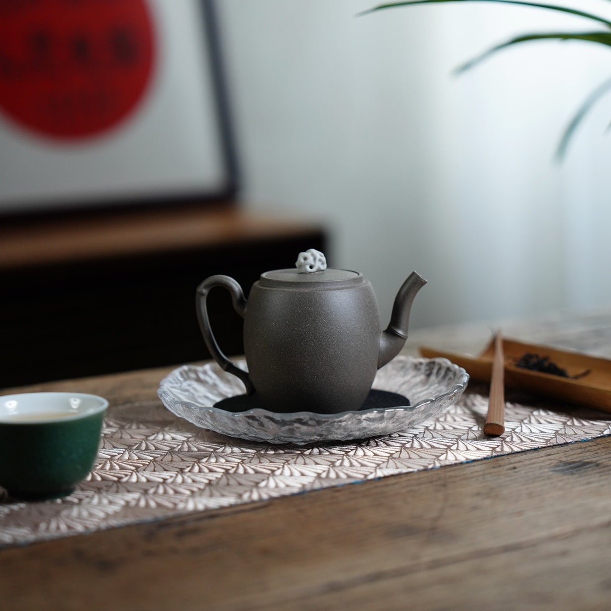 Qing Zhu 160cc - Yixing Handmade Teapot.