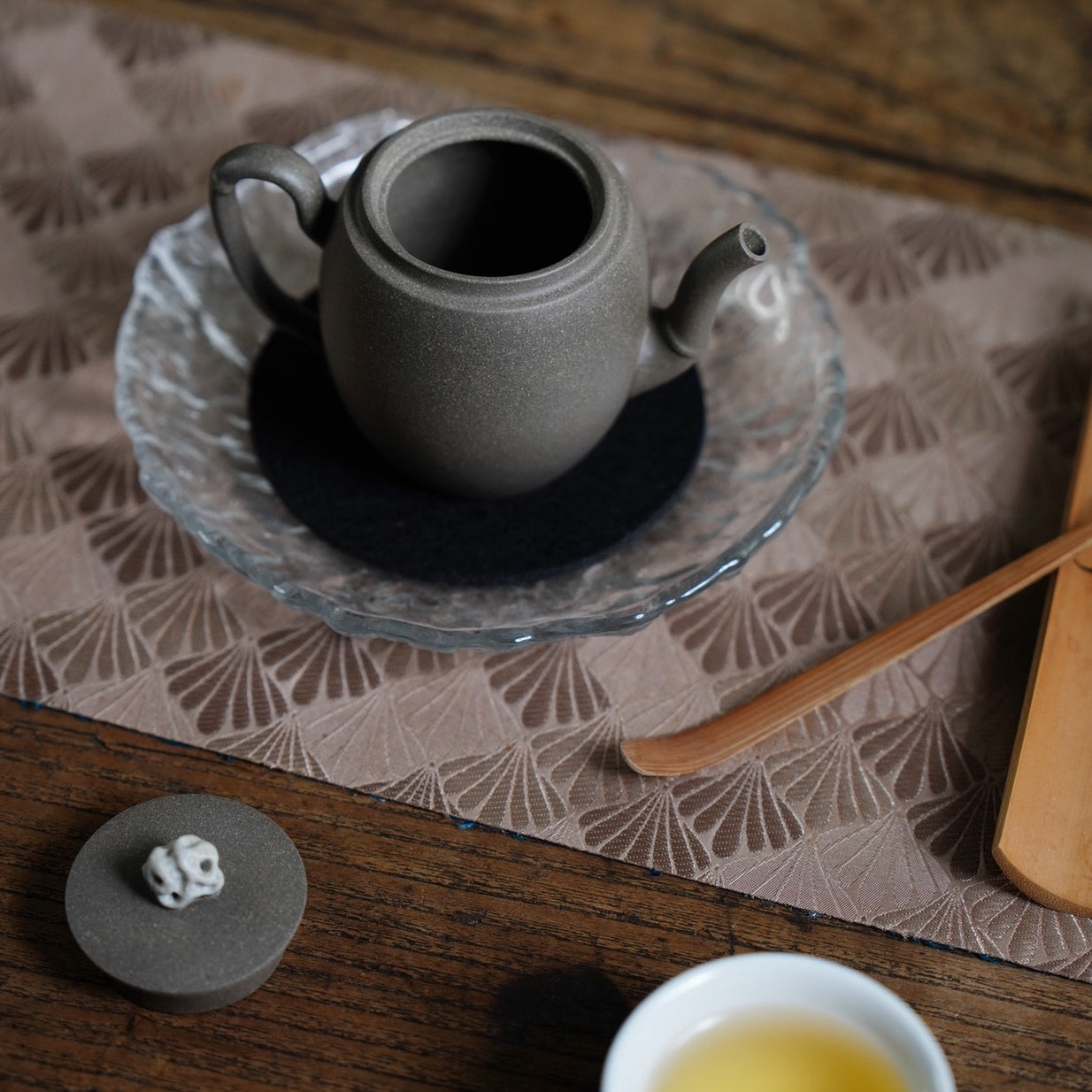 Qing Zhu 160cc - Yixing Handmade Teapot.