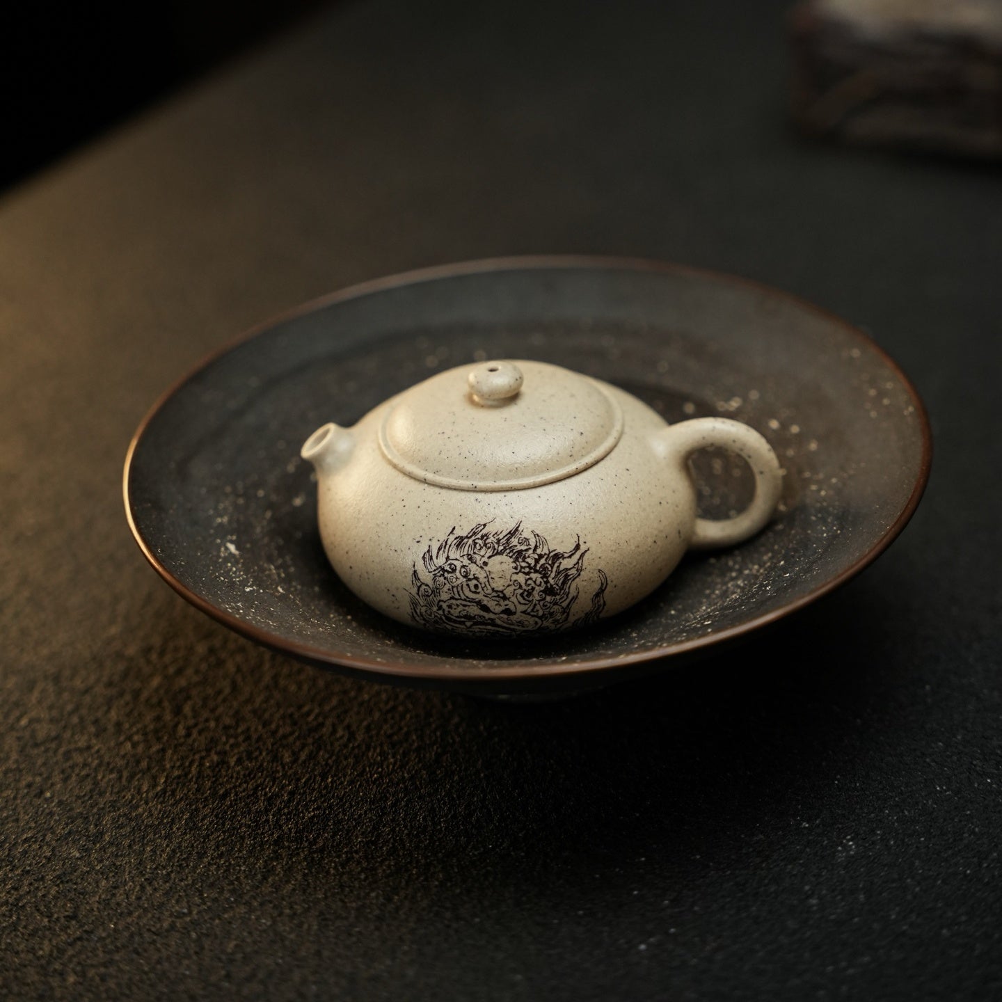 Xiao Xiao Xi Shi 80cc - Yixing Handmade Teapot.