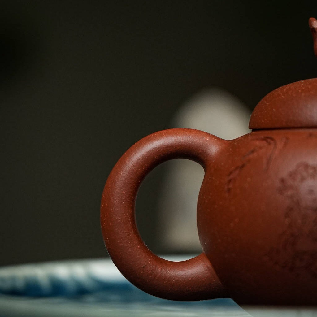 Fu Lu Lin Men 150cc - Yixing Handmade Teapot.