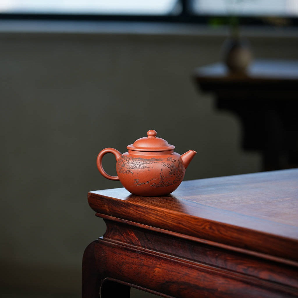 Li Mao 170cc - Yixing Handmade Teapot.