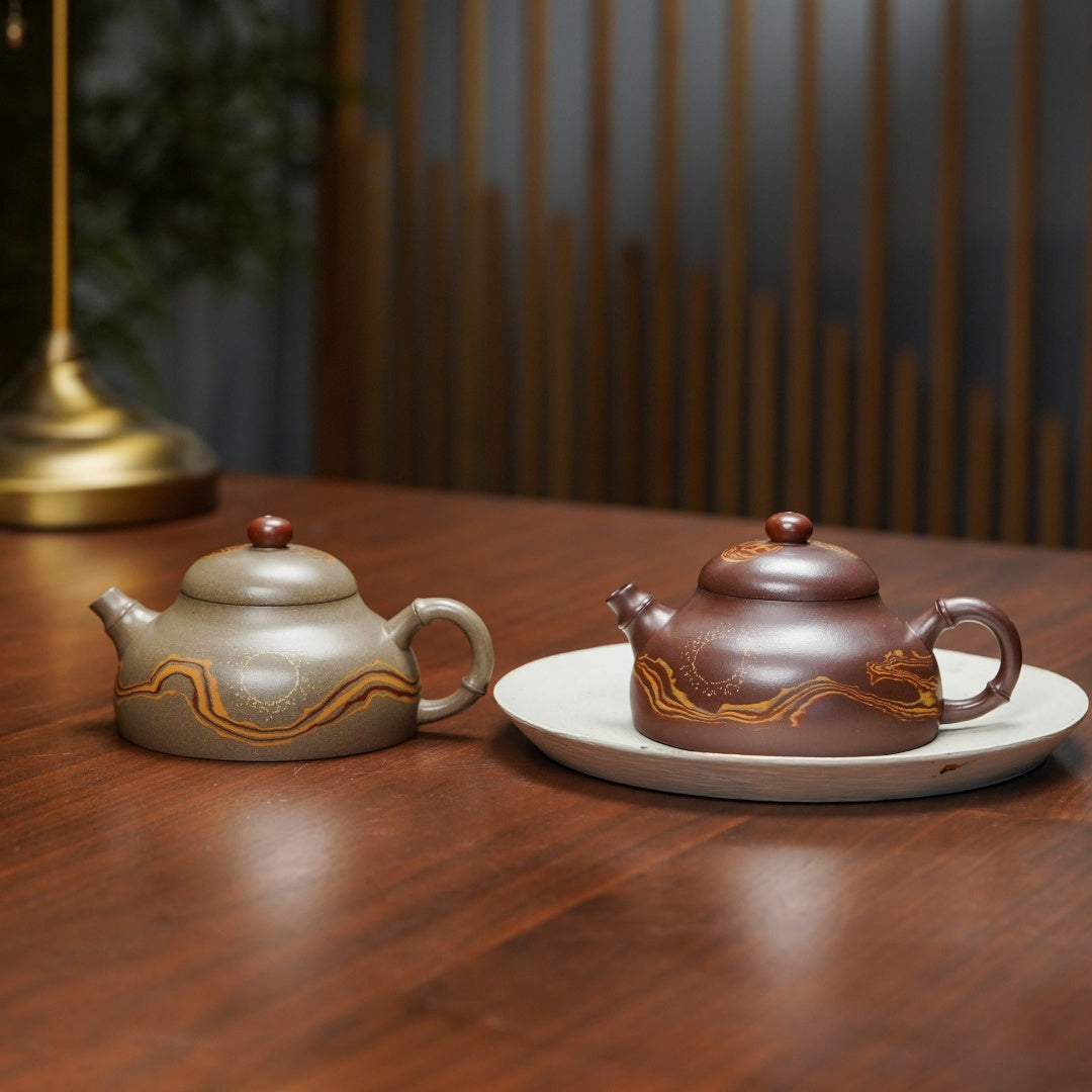Hong Yun Dang Tou 180cc - Yixing Handmade Teapot.
