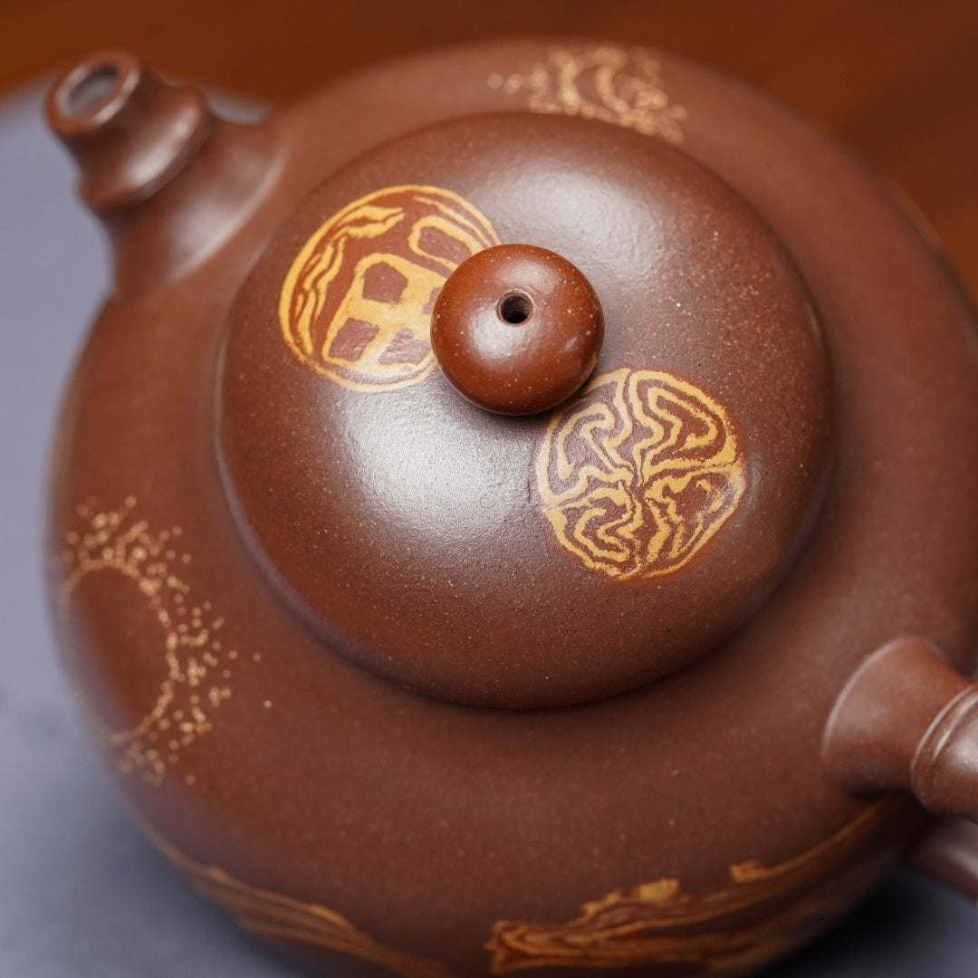 Hong Yun Dang Tou 180cc - Yixing Handmade Teapot.