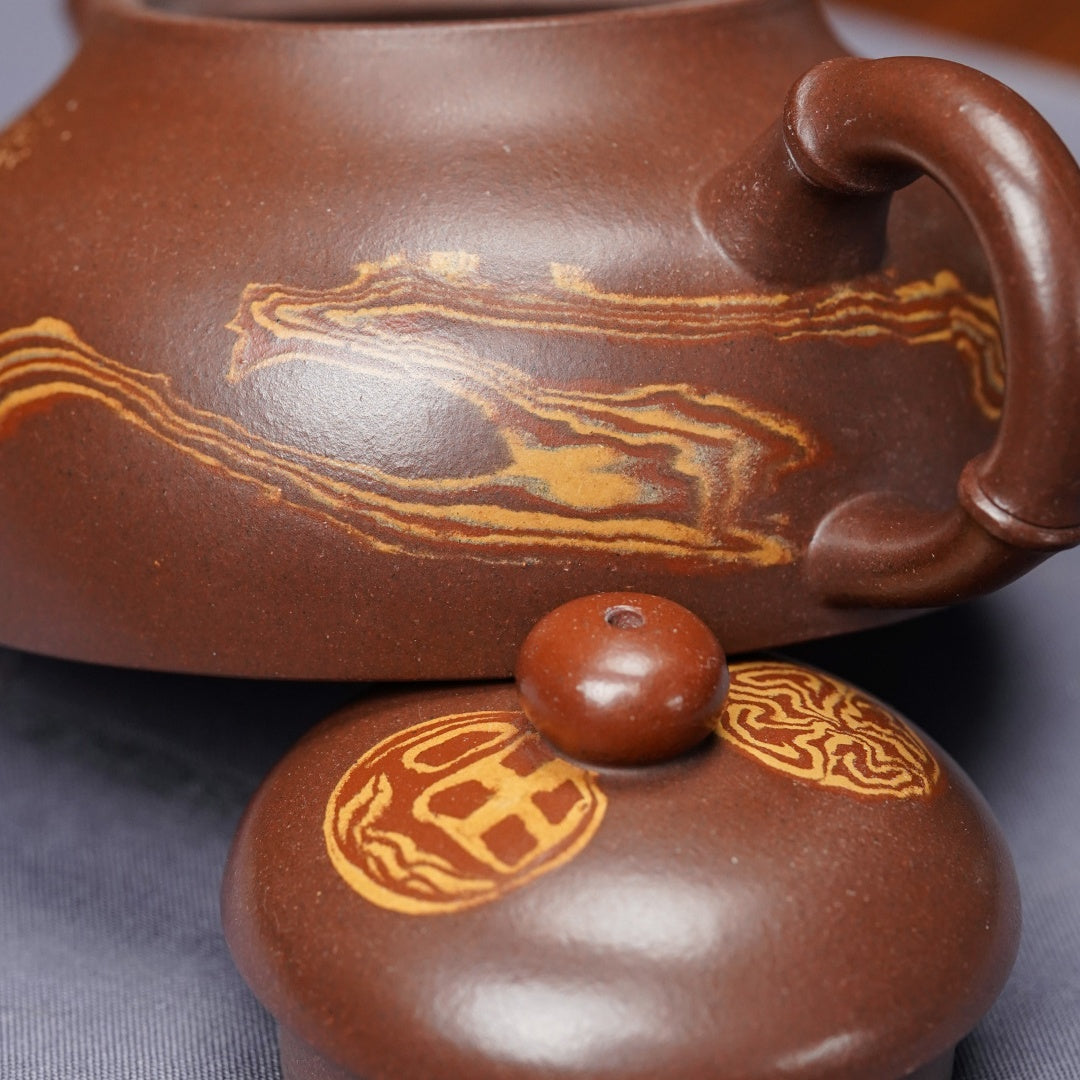 Hong Yun Dang Tou 180cc - Yixing Handmade Teapot.
