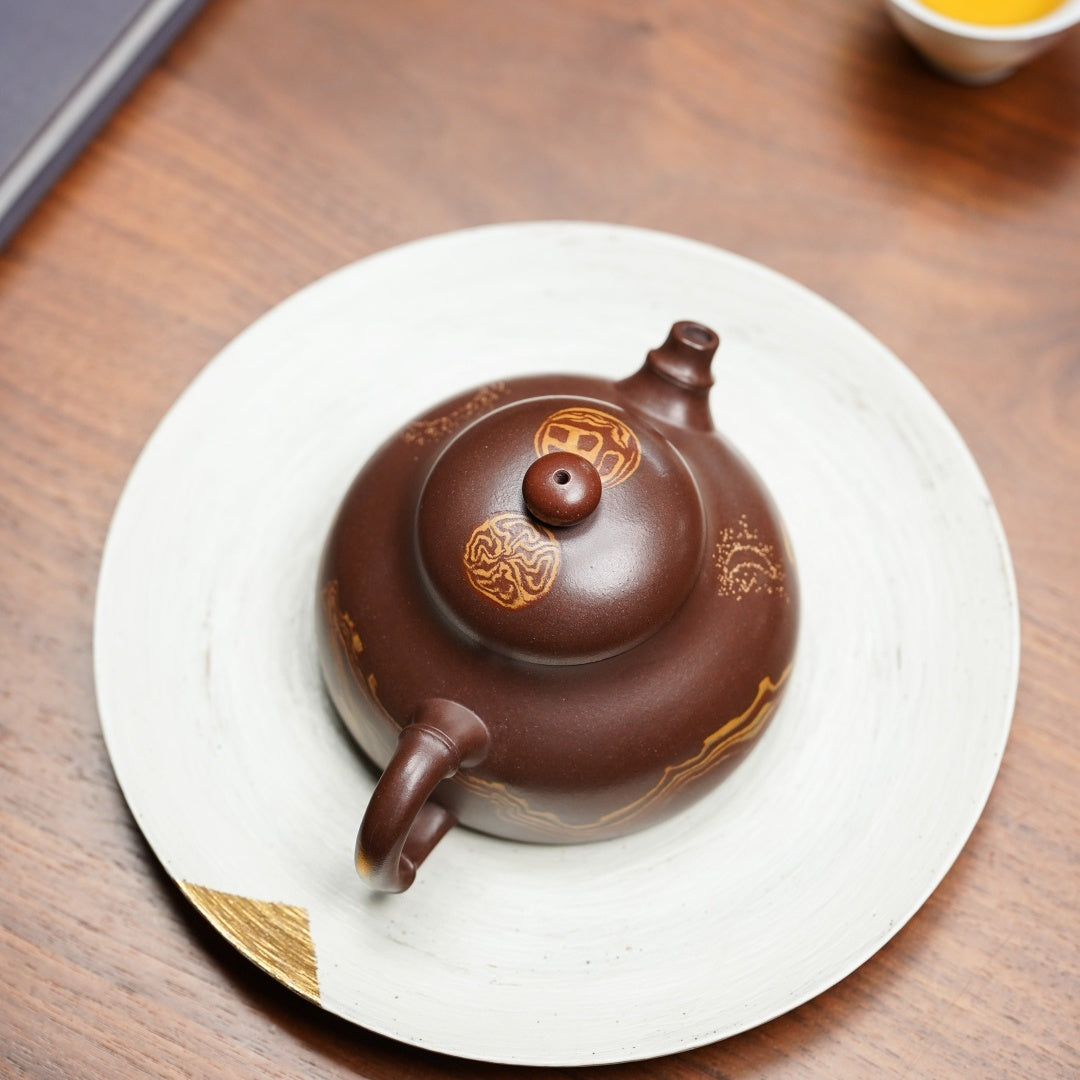Hong Yun Dang Tou 180cc - Yixing Handmade Teapot.