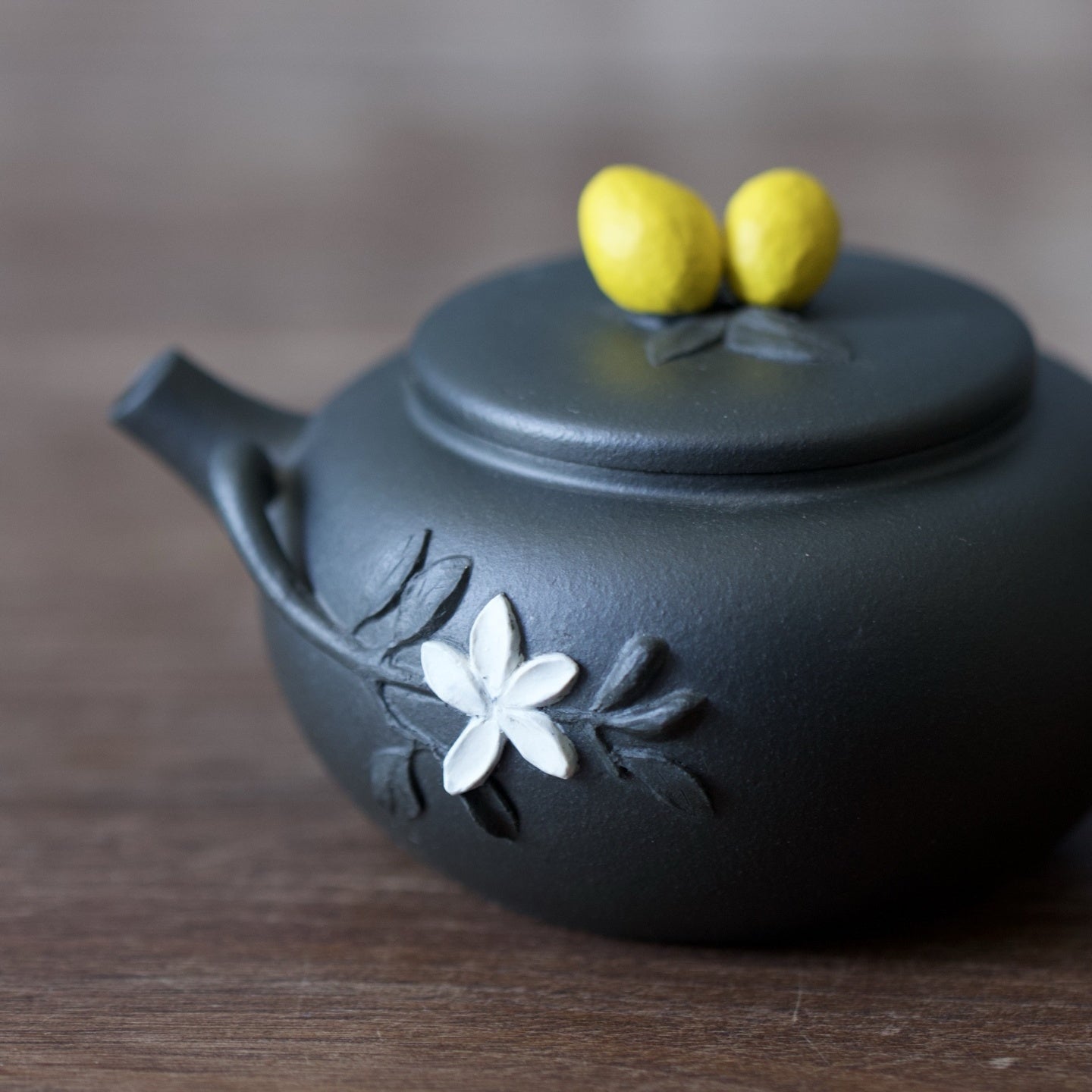 Fan Hua 125cc - Yixing Handmade Teapot.
