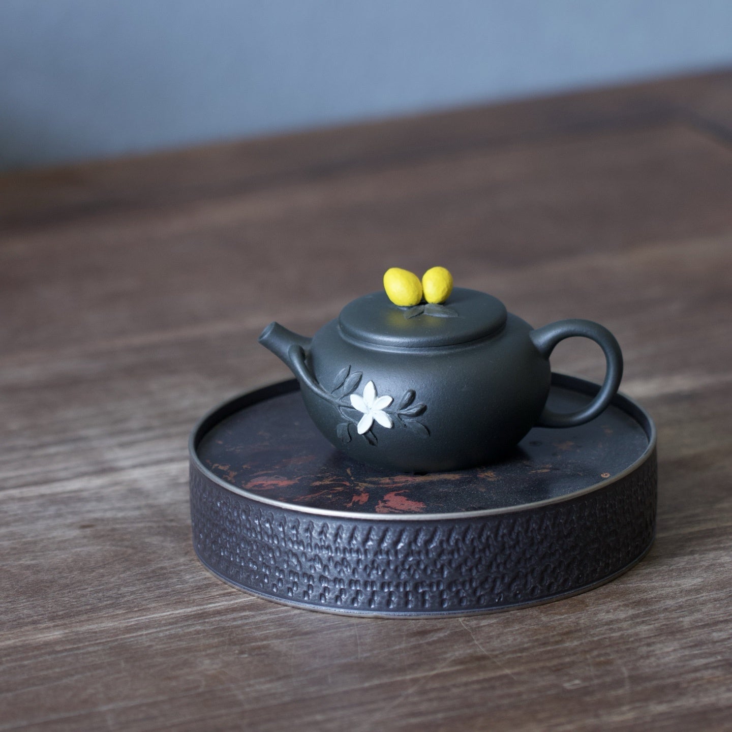 Fan Hua 125cc - Yixing Handmade Teapot.