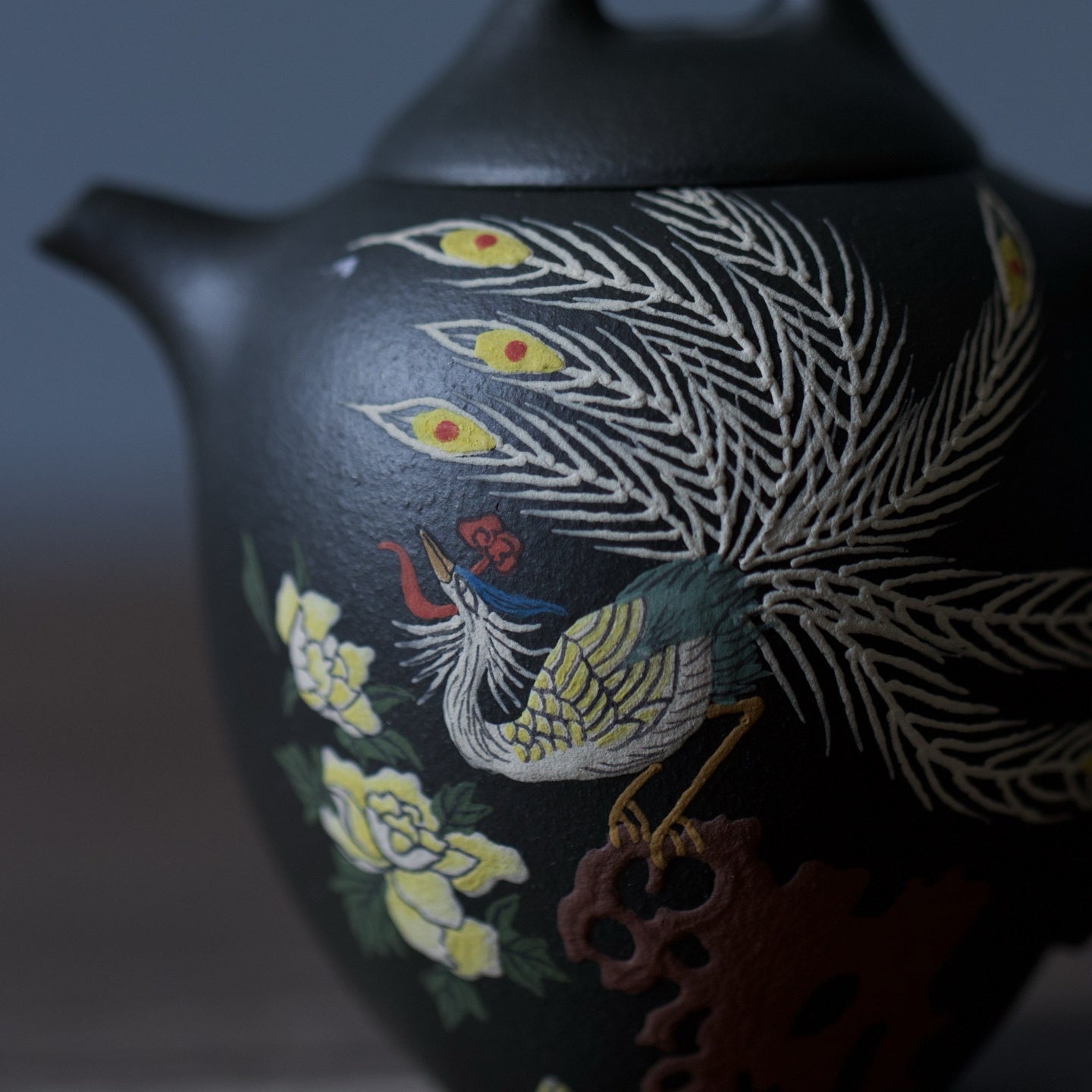 Feng Wu Jiu Tian 115cc - Yixing Handmade Teapot.