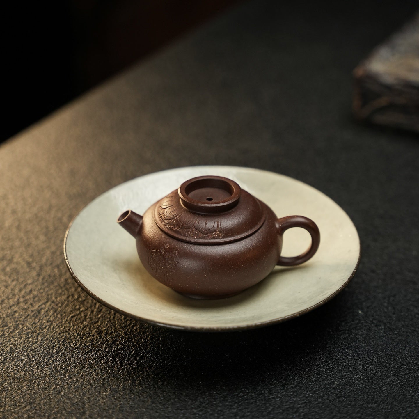Fu Jia Ju Lun 85cc - Yixing Handmade Teapot.