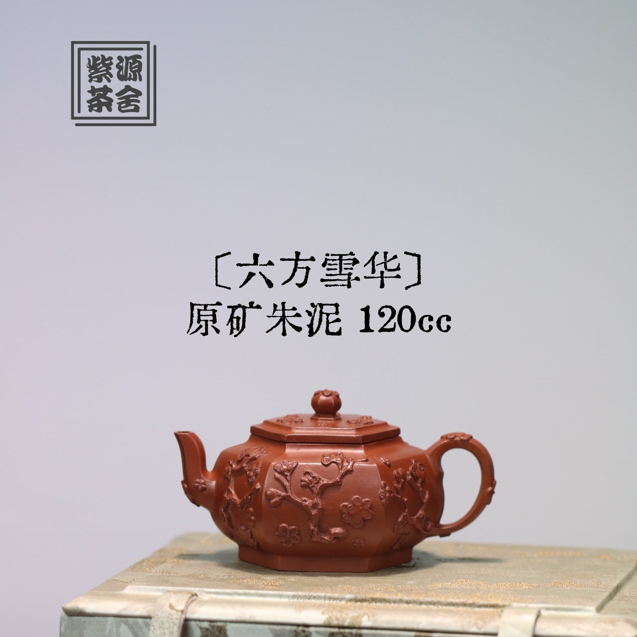 Liu Fang Xue Hua 120cc - Yixing Handmade Teapot.