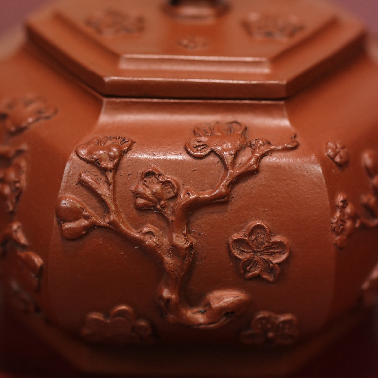 Liu Fang Xue Hua 120cc - Yixing Handmade Teapot.