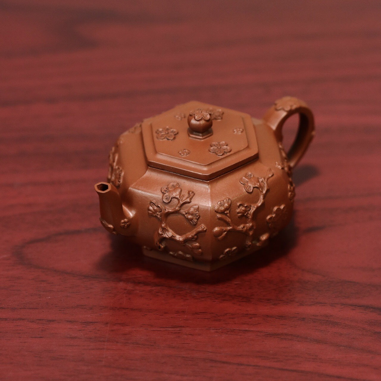 Liu Fang Xue Hua 120cc - Yixing Handmade Teapot.