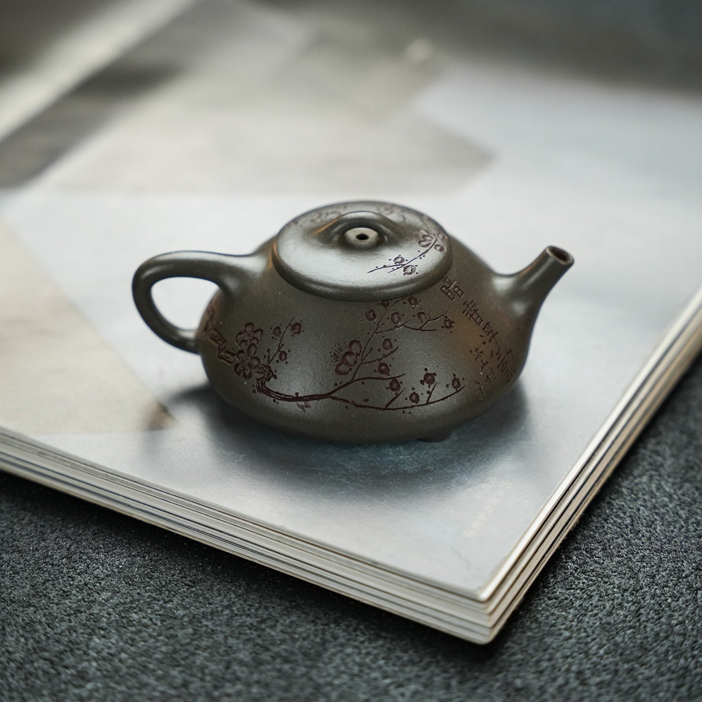 Jing Piao 130cc - Yixing Handmade Teapot.