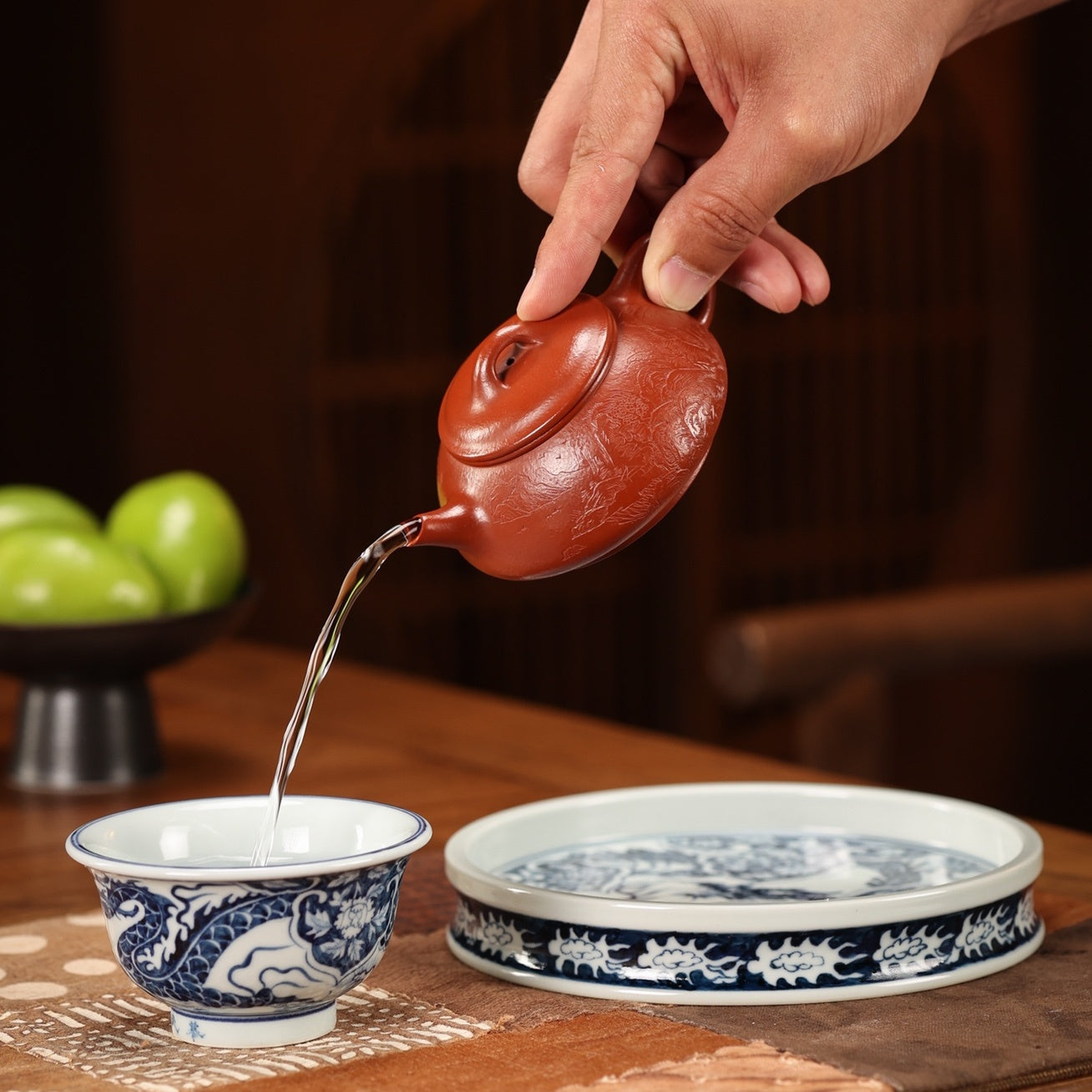 Jian Piao 140cc - Yixing Handmade Teapot.