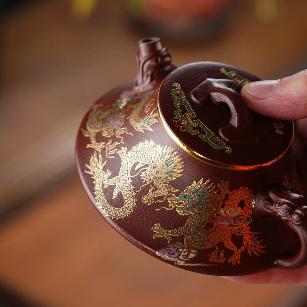 Ru Yi Bian Piao - Yixing Handmade Teapot.
