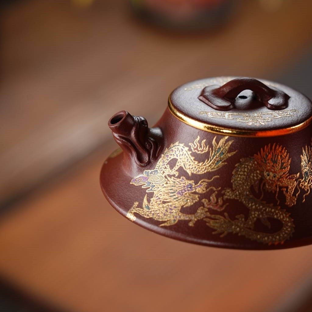 Ru Yi Bian Piao - Yixing Handmade Teapot.