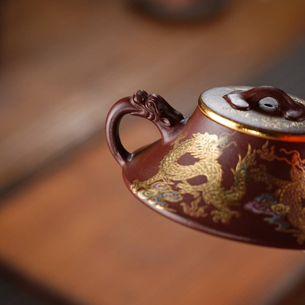 Ru Yi Bian Piao - Yixing Handmade Teapot.
