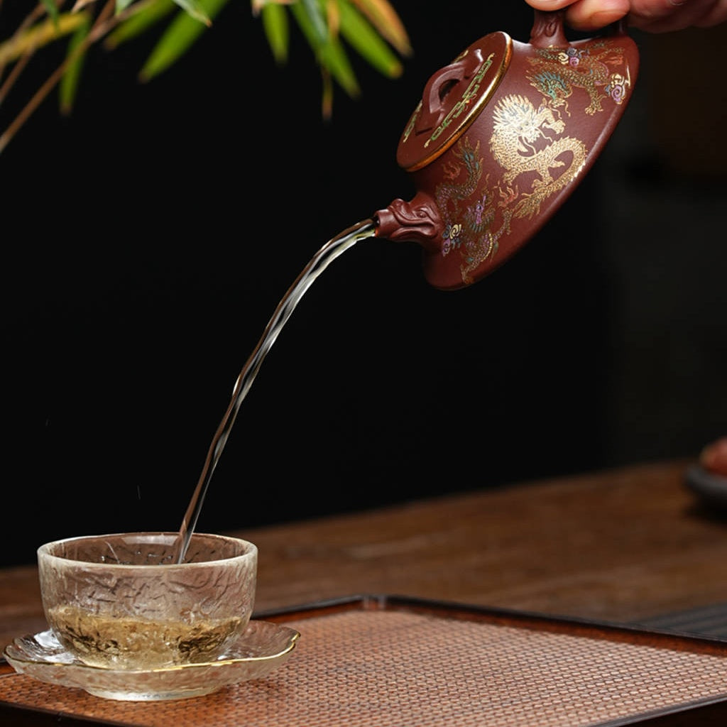 Ru Yi Bian Piao - Yixing Handmade Teapot.