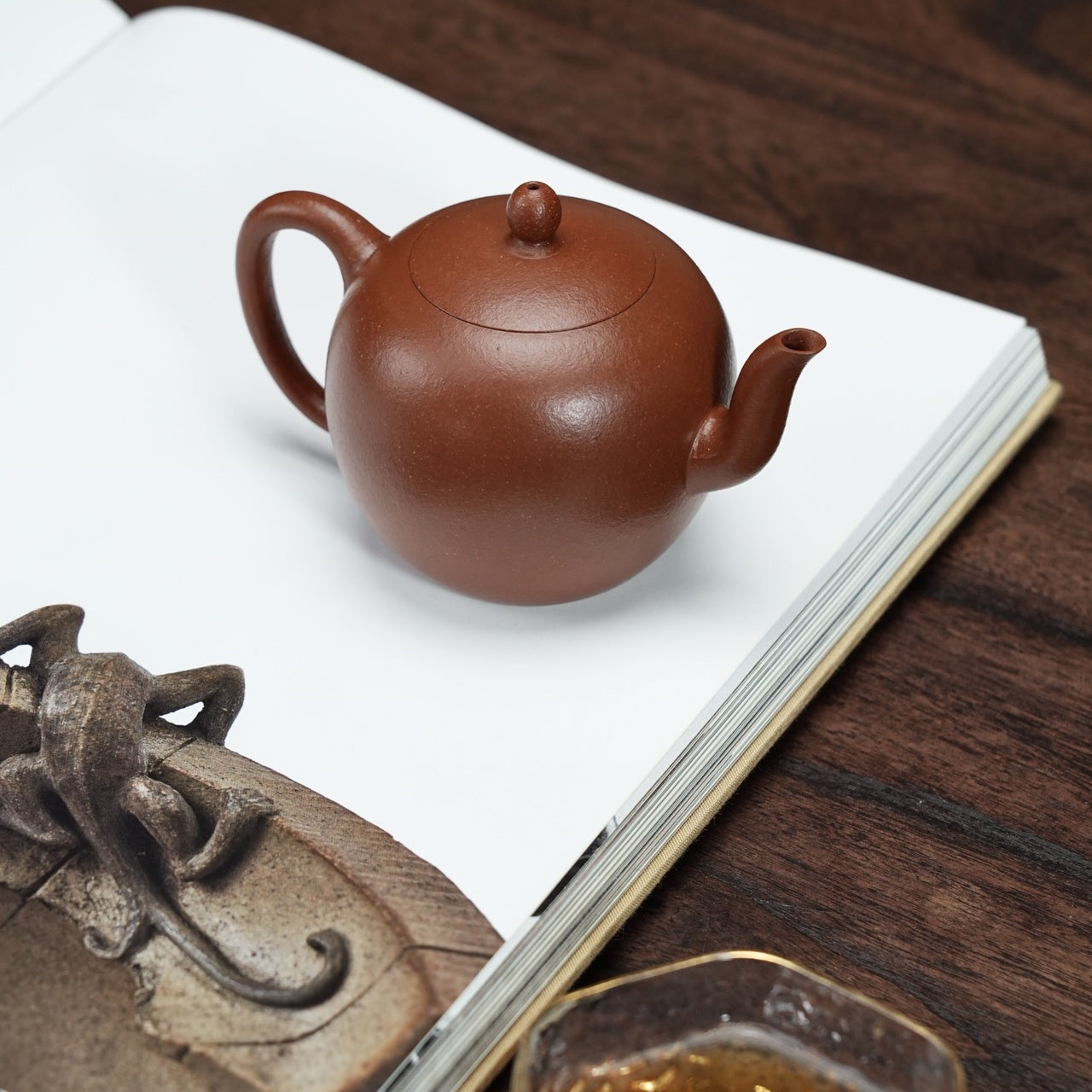 Mei Ren Jian 180cc - Yixing Handmade Teapot.