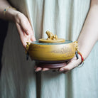 Long Yin - Yixing Handmade Zisha Teacan.