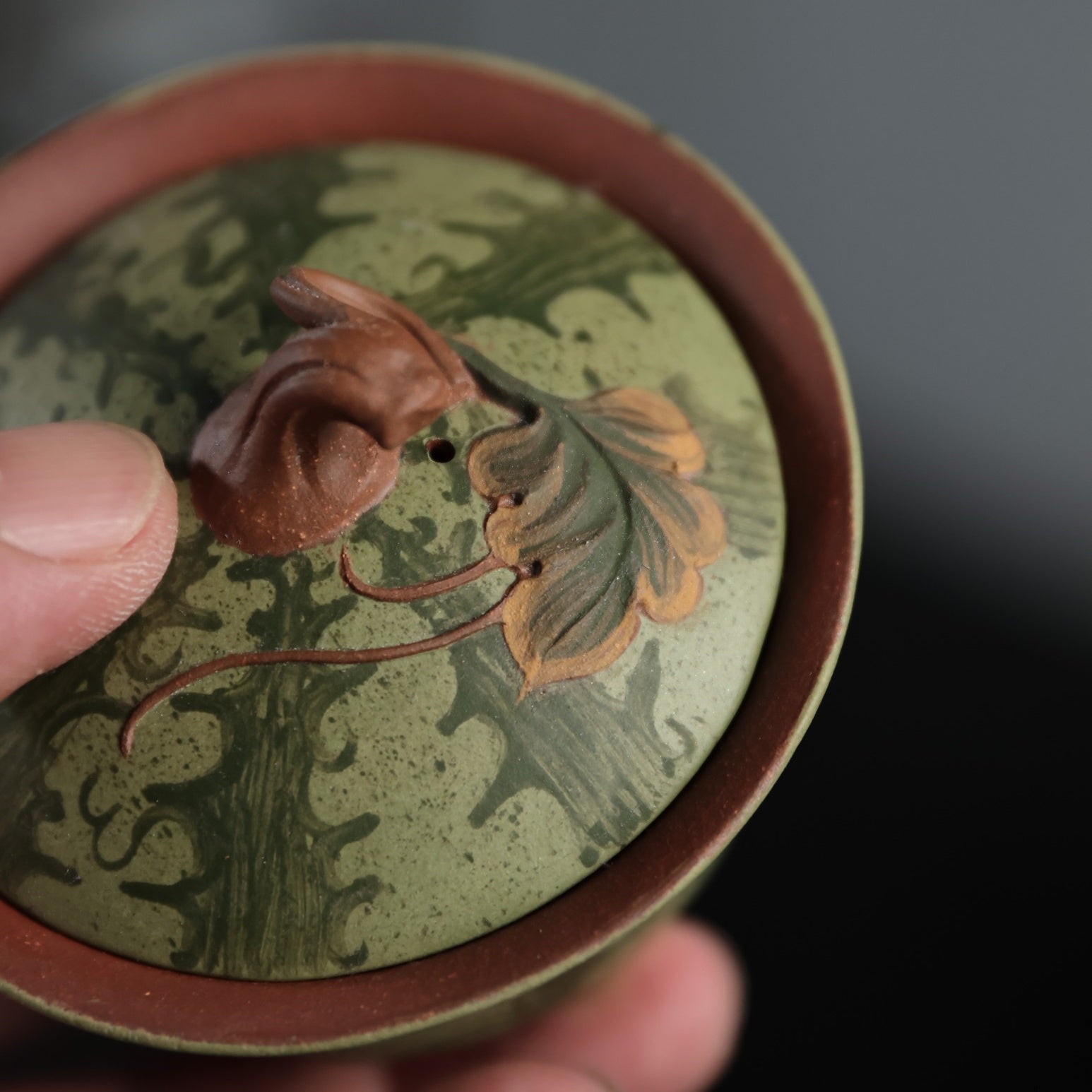 Xi Gua Gai Wan - Yixing Handmade Gaiwan.
