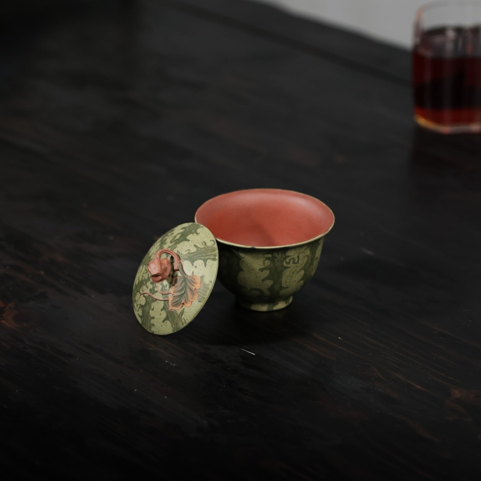Xi Gua Gai Wan - Yixing Handmade Gaiwan.
