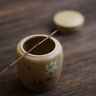 He Xiang - Yixing Handmade Zisha Teacan.