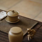 Tai Hu Shi 200cc - Yixing Handmade Gaiwan.