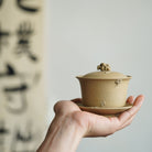 Tai Hu Shi 200cc - Yixing Handmade Gaiwan.