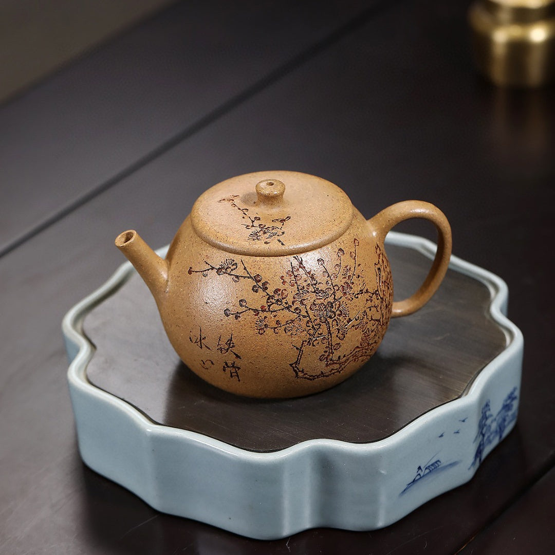 錫半　茶壺 精品清代锡壶锡茶壶锡器茶道具古锡老锡-锡壶/锡器-7788旧书网