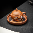 Ma Shang Lai Cai 120cc - Yixing Handmade Teapot 江苏宜兴