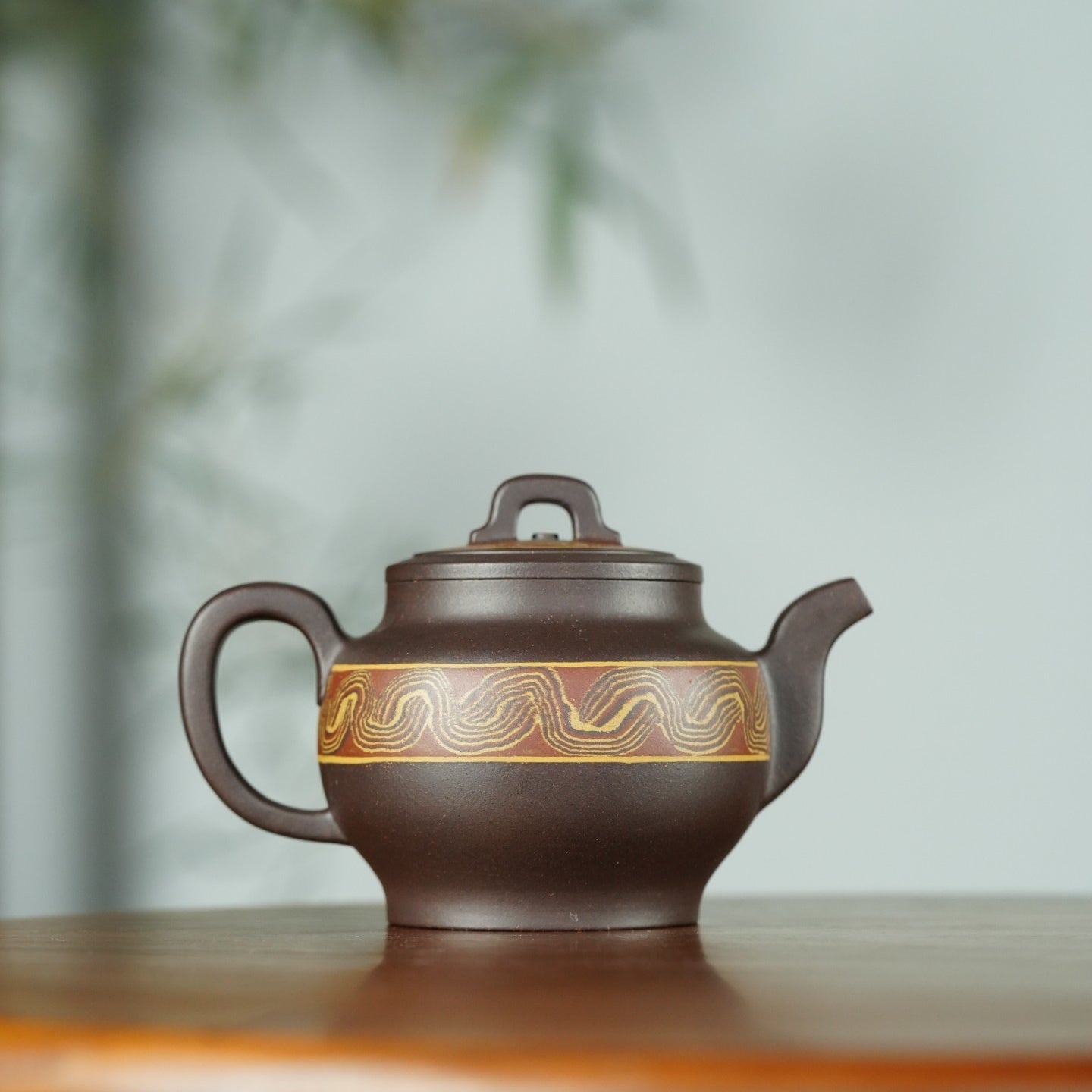 Niu Suo Tao Yun 220cc - Yixing Handmade Teapot 【DM for price】 江苏宜兴