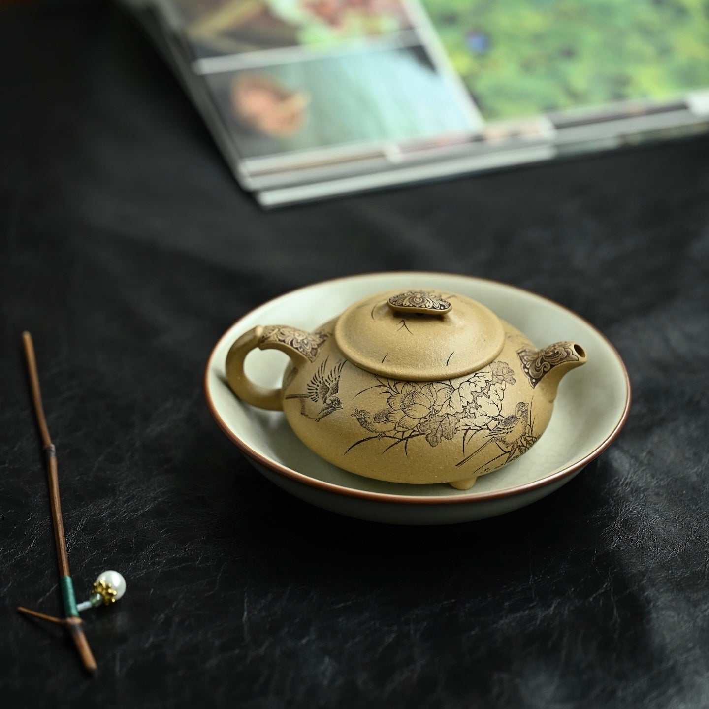 San Zu Ru Piao 170cc - Yixing Handmade Teapot 江苏宜兴