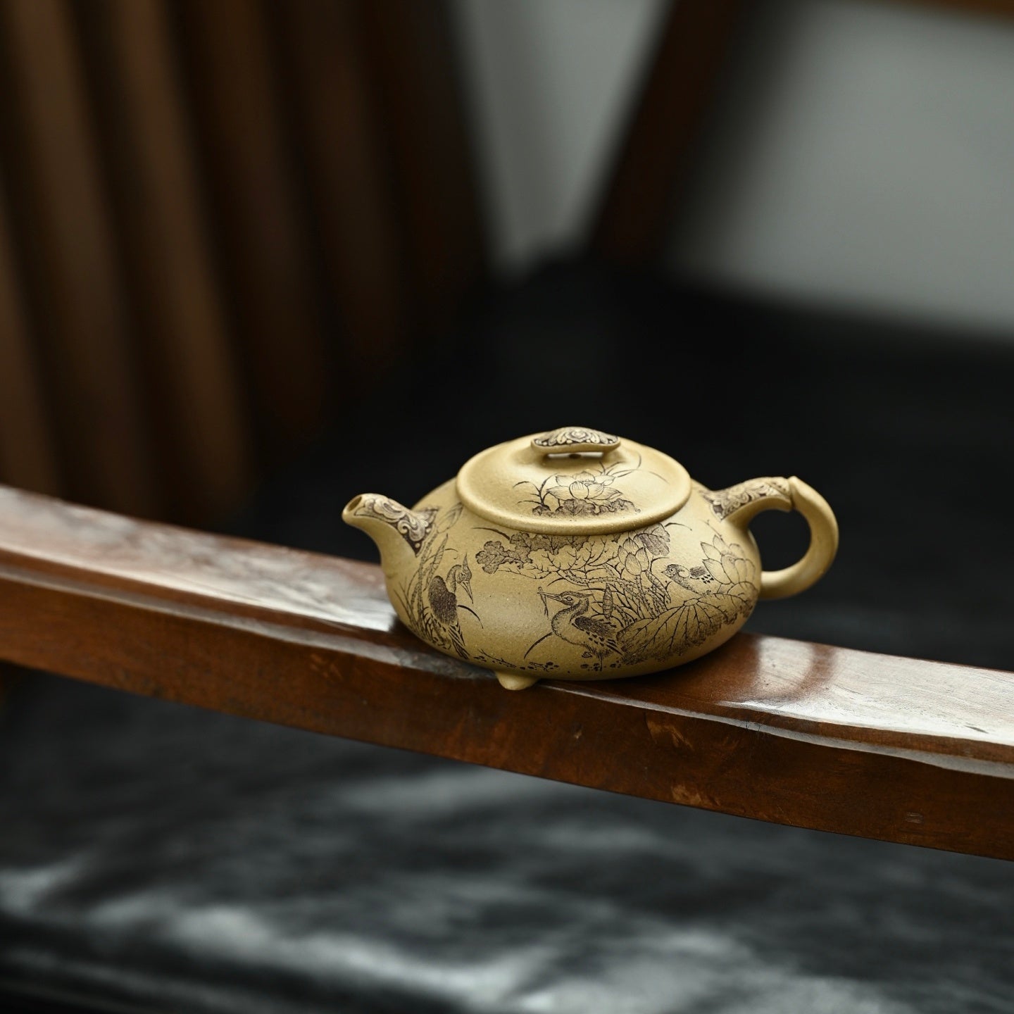 San Zu Ru Piao 170cc - Yixing Handmade Teapot 江苏宜兴