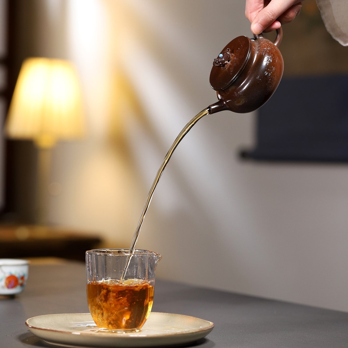 Shi Liu Hua 170cc - Yixing Handmade Teapot 江苏宜兴