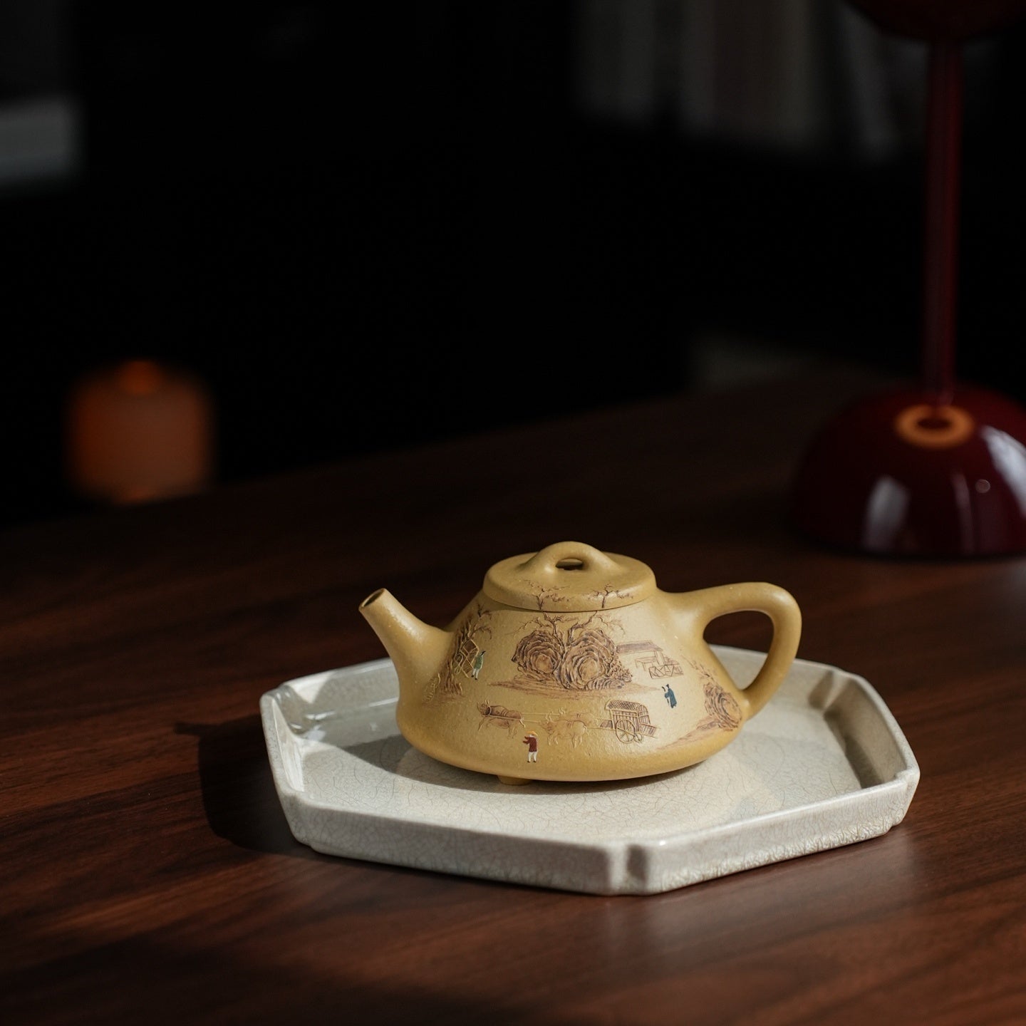 Zi Ye Piao 200cc - Yixing Handmade Teapot 江苏宜兴