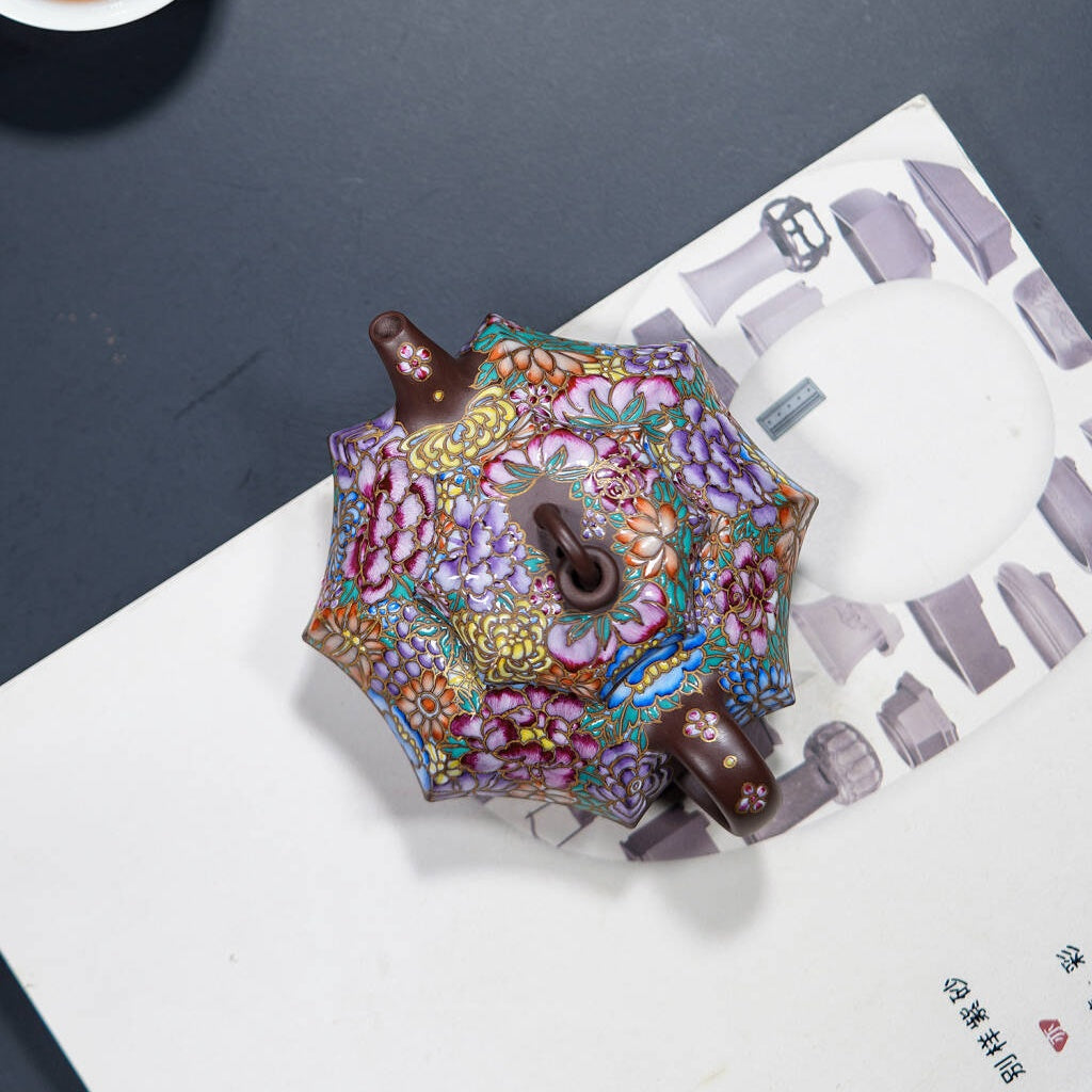Ba Fang Jin Kui 160cc - Yixing Handmade Teapot 江苏宜兴