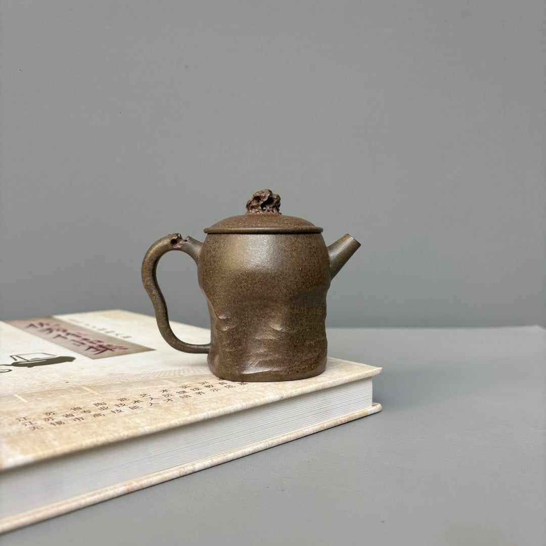 Tai Hu Shi Qu 120cc - Yixing Handmade Teapot 江苏宜兴