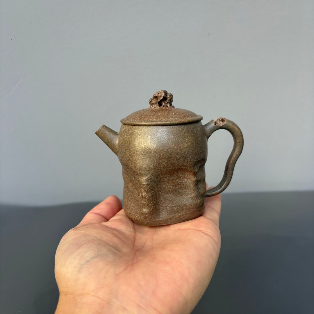 Tai Hu Shi Qu 120cc - Yixing Handmade Teapot 江苏宜兴