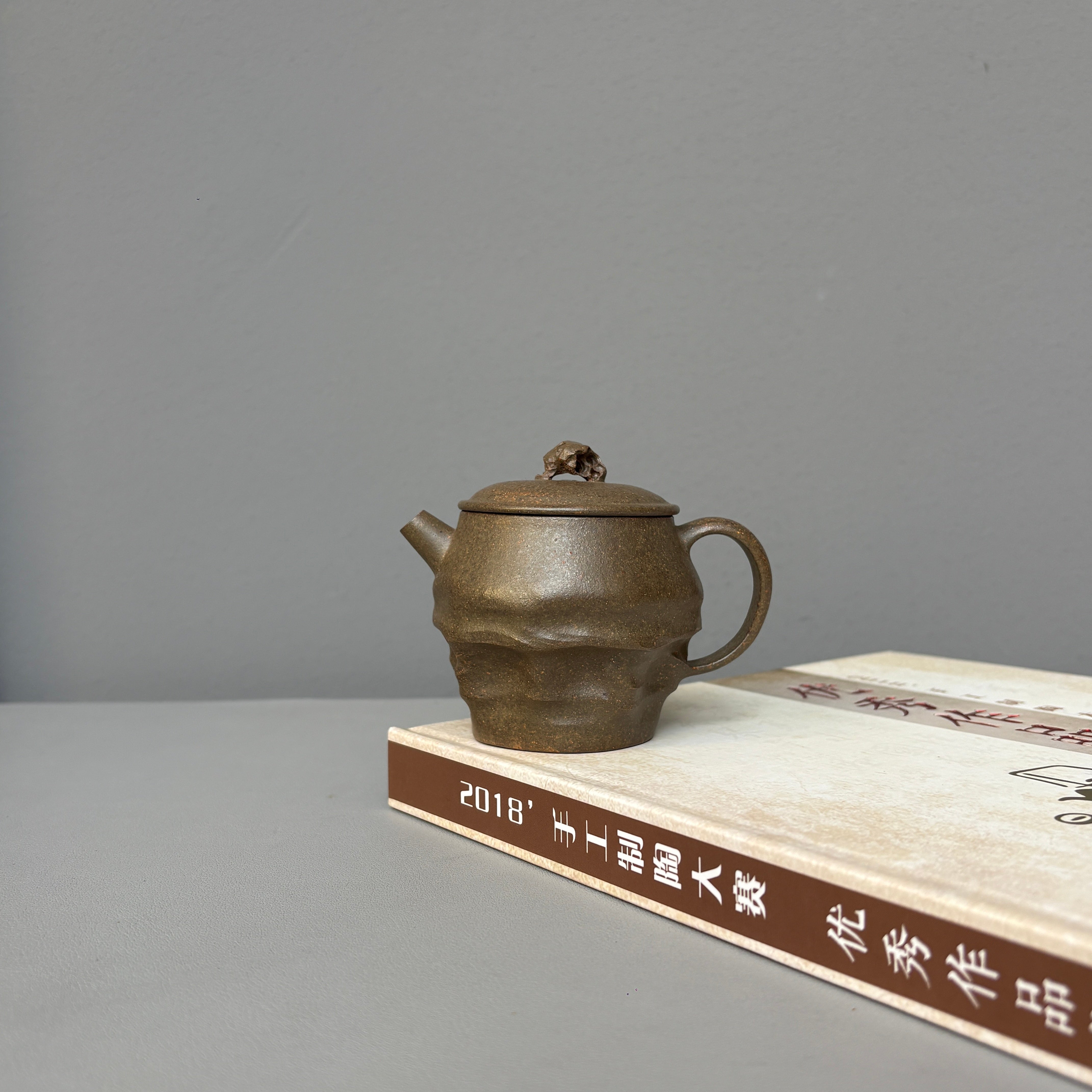 Tai Hu Shi Qu 120cc - Yixing Handmade Teapot 江苏宜兴