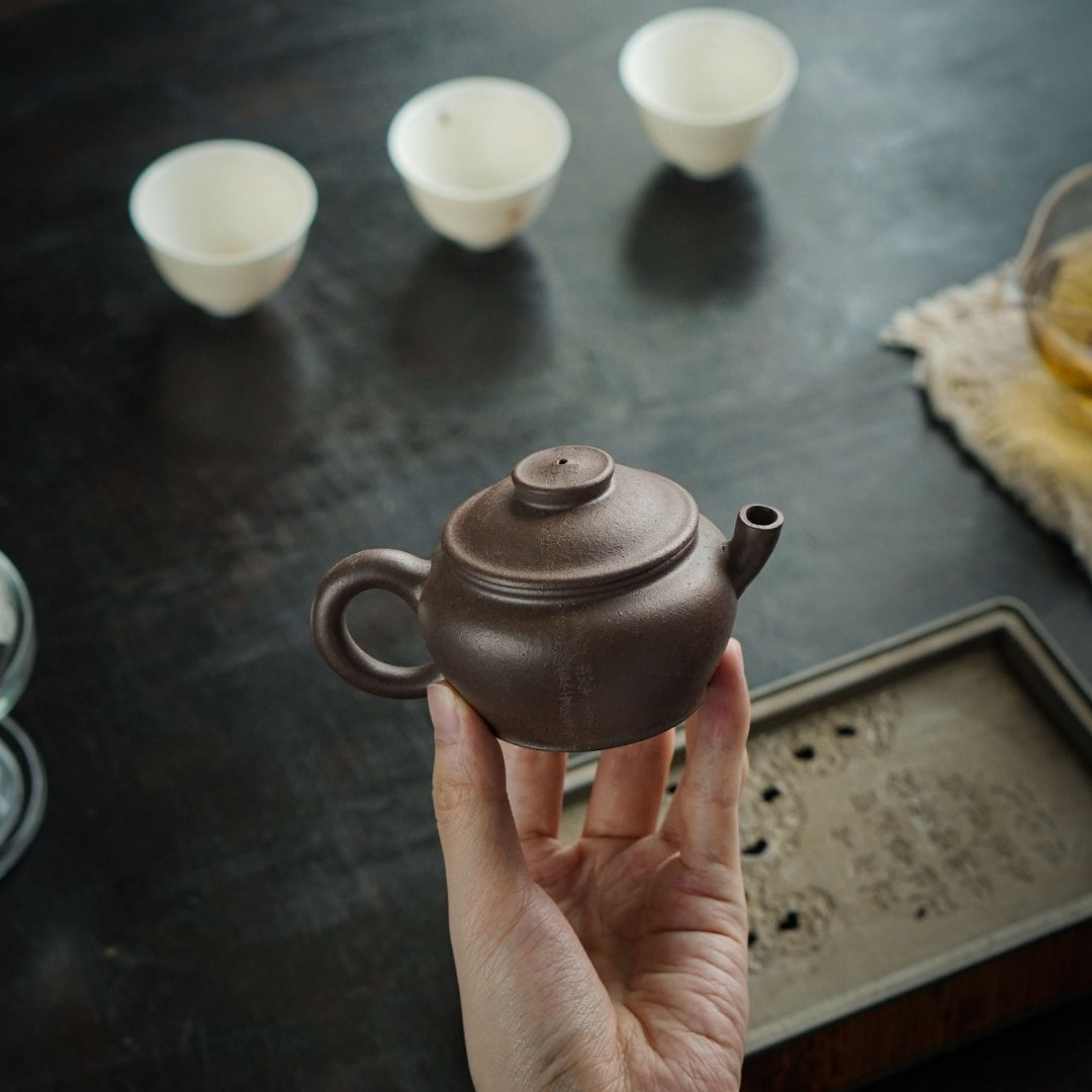 Ju Lun 120cc - Yixing Handmade Teapot 江苏宜兴